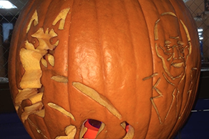 CTE department wins pumpkin-carving tradition