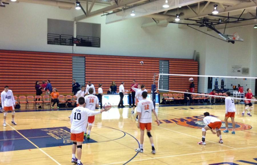 Boys volleyball wins crosstown classic