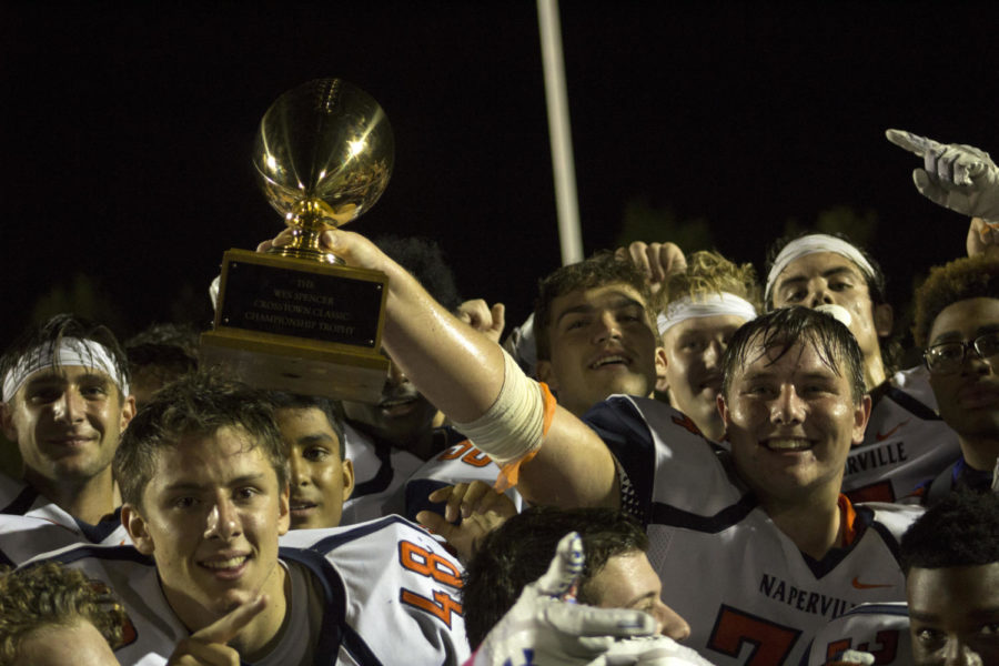 Huskie football clinches playoff berth with thrilling Crosstown victory