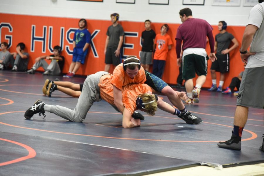 NNHS Boys Wrestling shows promise with strong leaders and teamwork