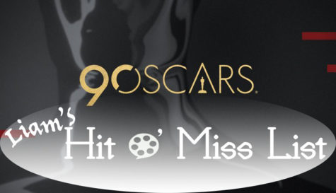 Liam’s Hit O’ Miss List: The 90th Oscars