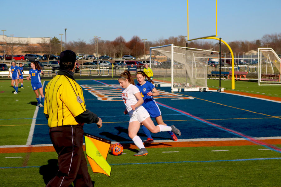NNHS girls soccer starts off tournament on the right foot