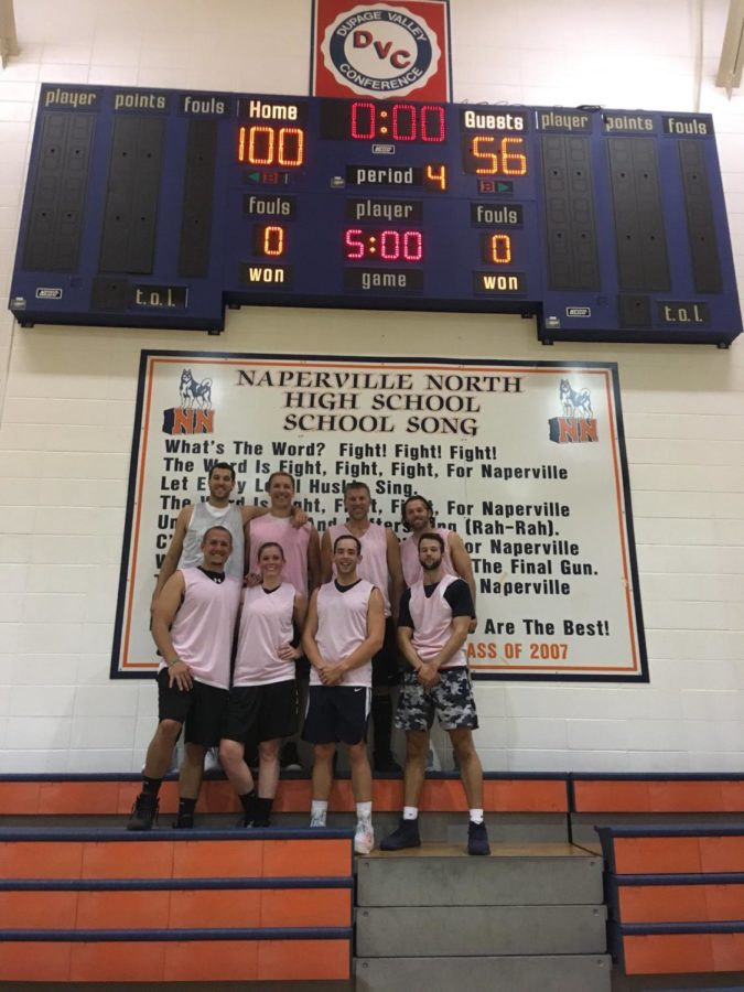 Faculty wins basketball game over students in blowout