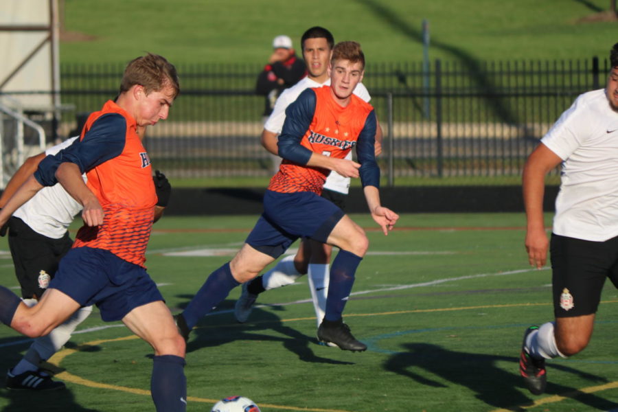 Huskie soccer begins state tournament run with win