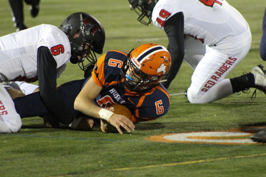 Naperville North football completes upset victory against Huntley