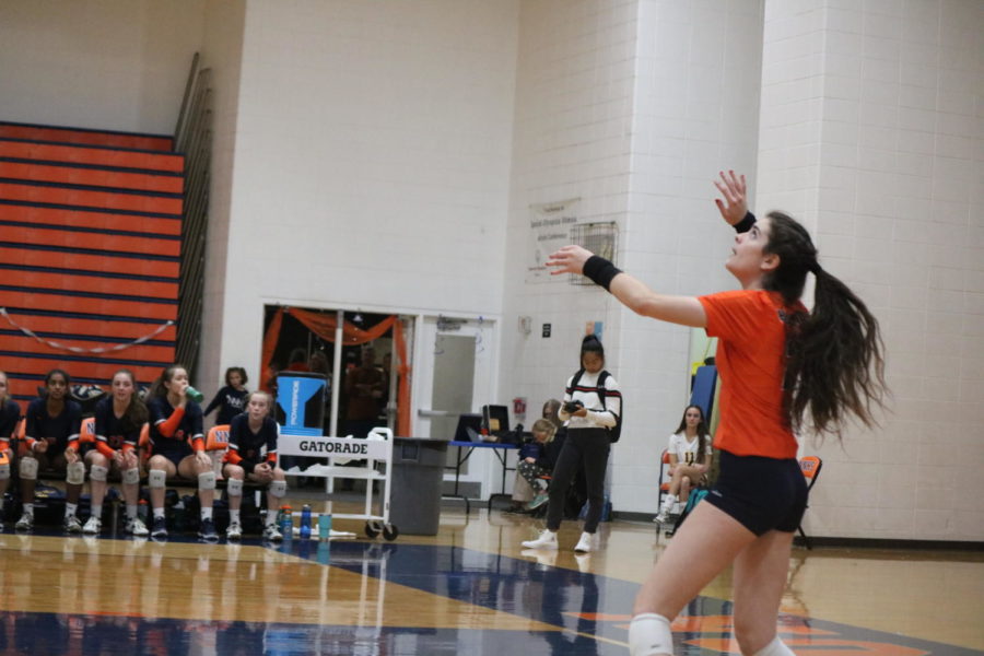 Huskie volleyball falls short of comeback win on senior night