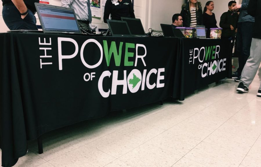 The Power of Choice surveys students in lunch periods
