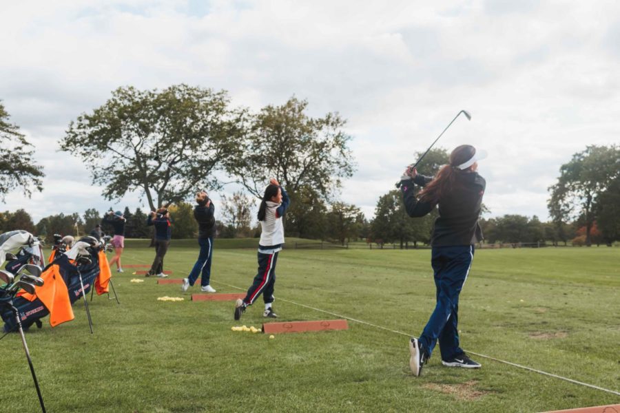 Huskie girls golf looks to continue winning season at State championships