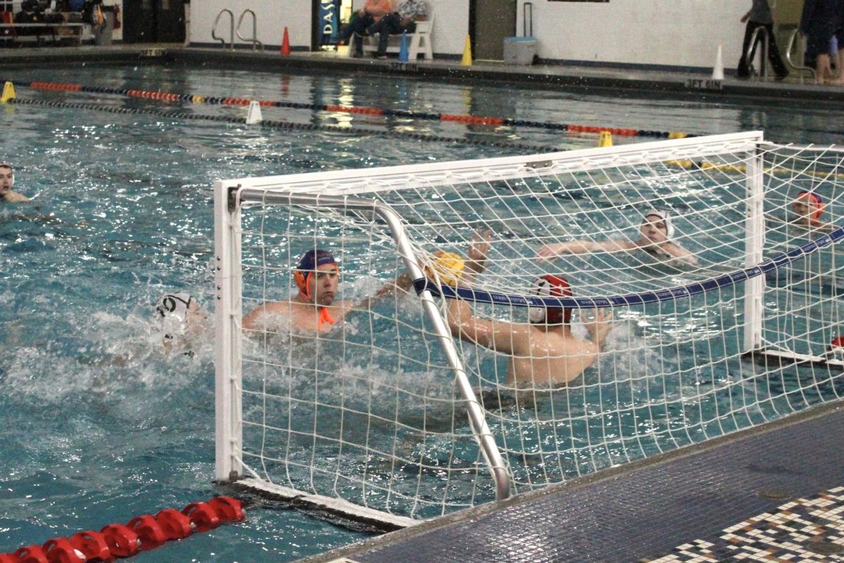 Jack Reif (2) takes a close and quick shot on the goal.